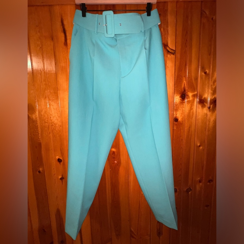 Belted Ankle Pants